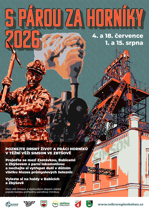 S parou za horniky plakat 2026 m