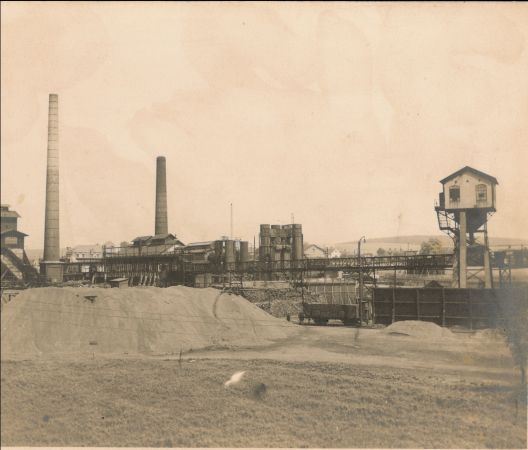 Někdejší koksovna ve Zbýšově